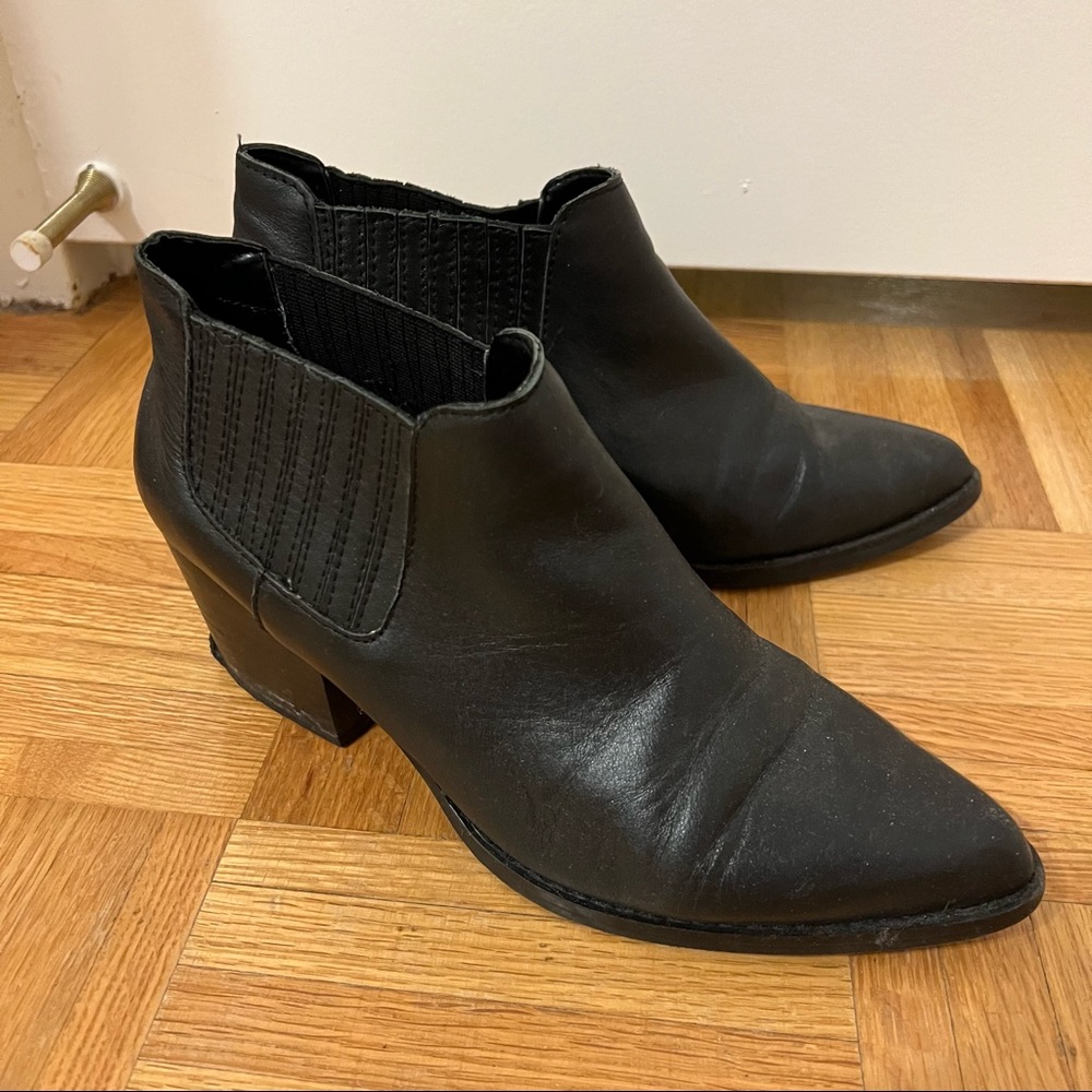Aldo Leather Booties